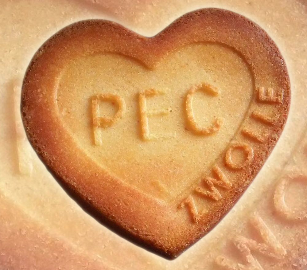 Hart voor PEC Zwolle – Siliconen bakvorm - Afbeelding 2