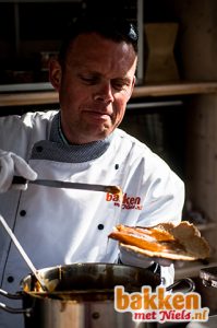 Bakken met Niels op locatie