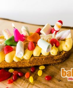 Feestelijke snoepjesslof