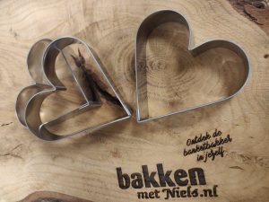 Bakvorm hart 20 x 75mm - Bakken met Niels