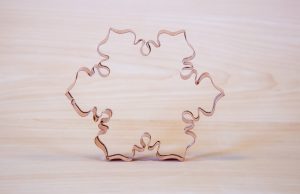 Old River Road Art Shape Cookie Cutter Copper - Bakken met Niels