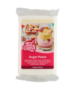 FunCakes Sugar Paste Bright White 250g