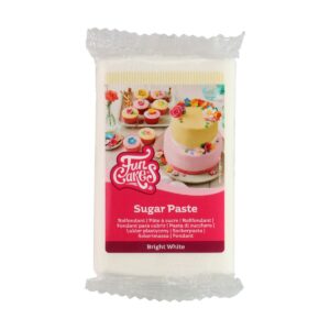 FunCakes Sugar Paste Bright White 250g