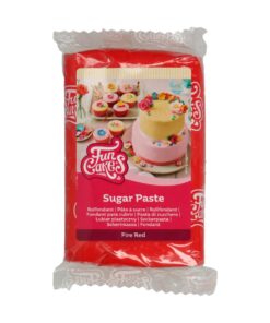 FunCakes Rolfondant Fire Red 250g