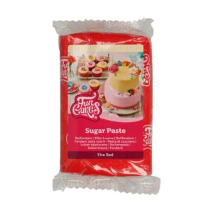 FunCakes Rolfondant Fire Red 250g