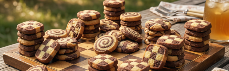 Heerlijke Mozaïekkoekjes